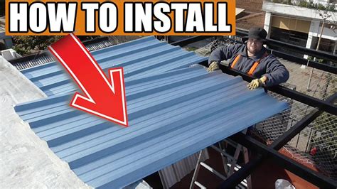 18 ft metal roofing sheets as outdoor ceiling|installing metal panels on roof.